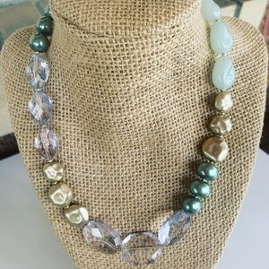 Shades of blue necklace